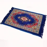 Blue & Red Ethnic Floor Mat - Image 2