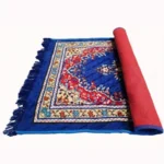 Blue & Red Ethnic Floor Mat