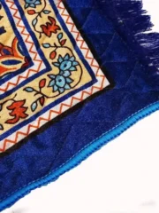 Blue & Red Ethnic Floor Mat - Image 4