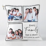 Happy Family Cushion - Image 2